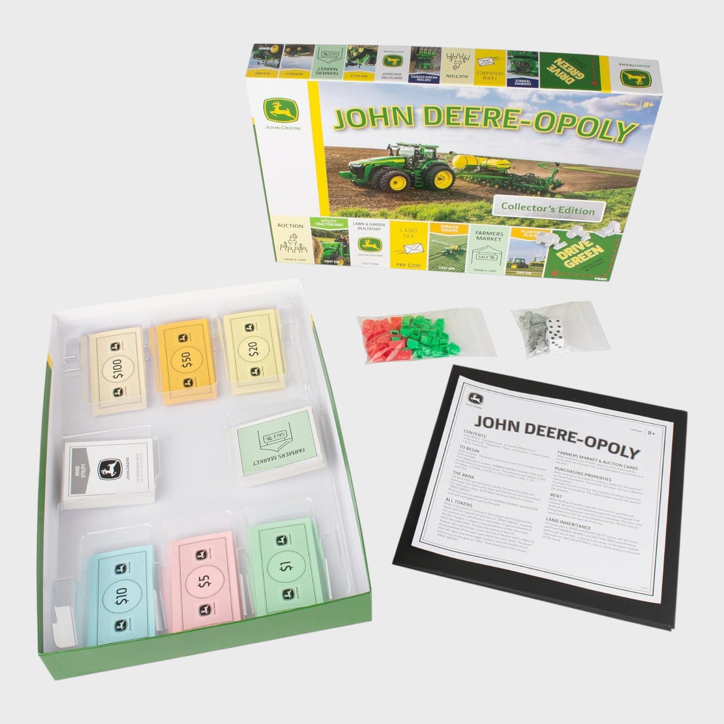 John Deere-Opoly Board Game - Collectors Edition