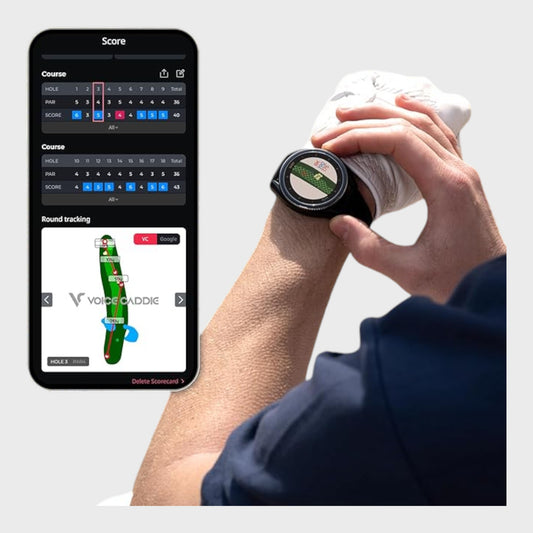 Voice Caddie T9 Golf GPS Watch - Black