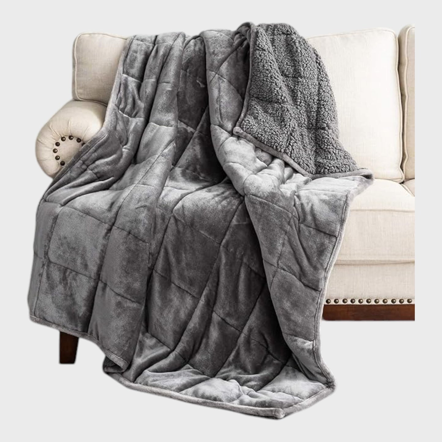 Weighted King Size Fleece Blanket - 7KG