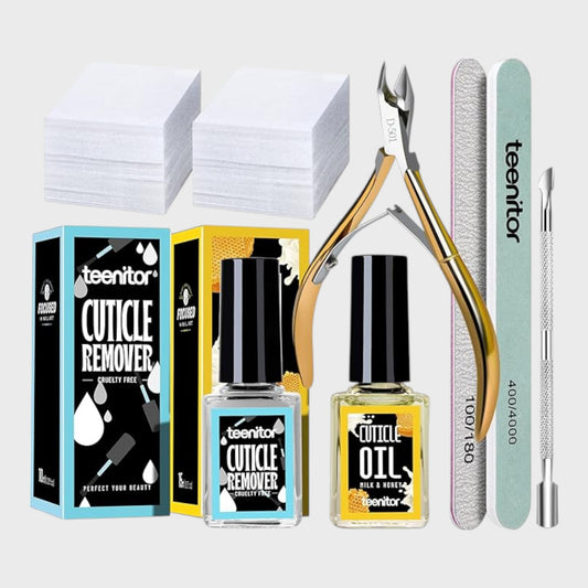 Teenitor Cuticle Remover Nail Care Kit