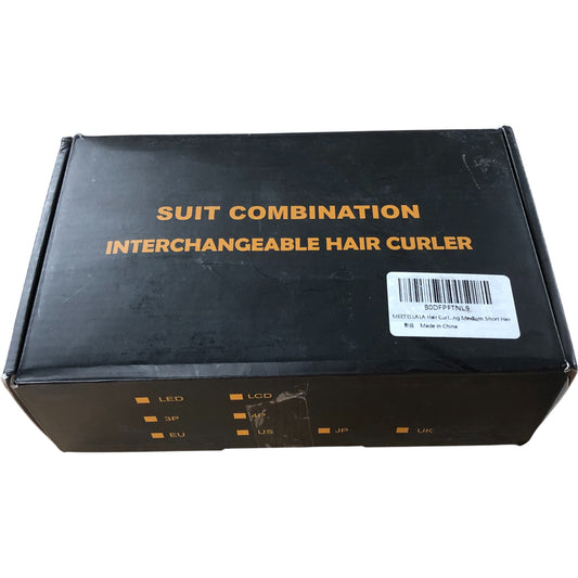 Meet Ellala Combination Interchangeable Hair Curler Ceramic