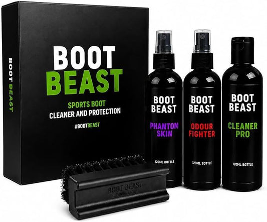 Boot Beast Sports Boot Cleaner Protection Kit 5 In 1 With Brush & Towel