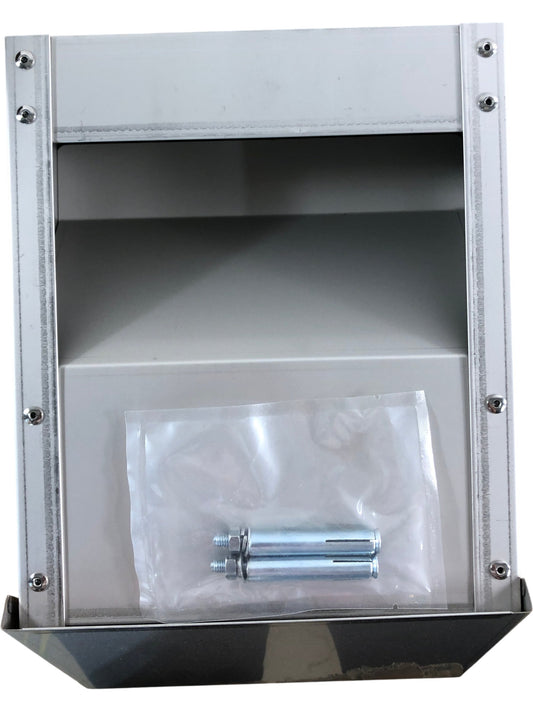 Heavy Duty Metal Storage Drawer Unit Modern Organiser Container Silver New