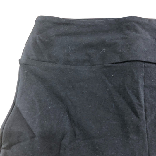 River Island UK8 Women's Black Cotton Stretch Shorts