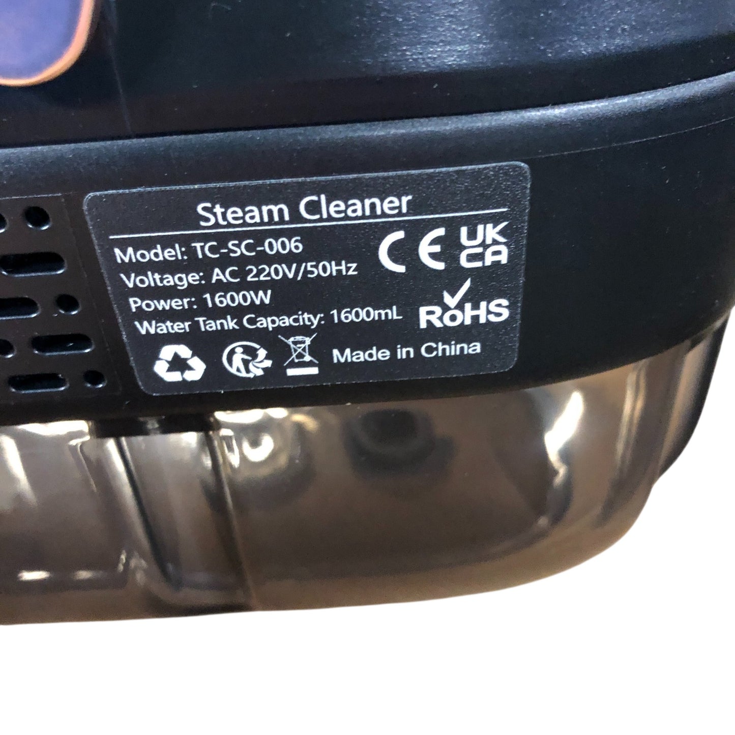 ODSD Steam Cleaner TC-SC-006 1500W Portable Handheld Steam Cleaner