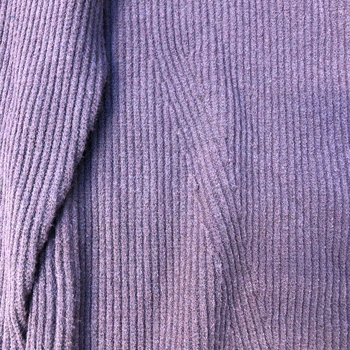 River Island Long Sleeve Sweater Ribbed Knit Burgundy Casual Wear Medium