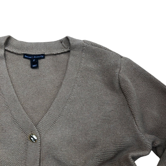 River Island Tan Ruched Waist Cardigan
