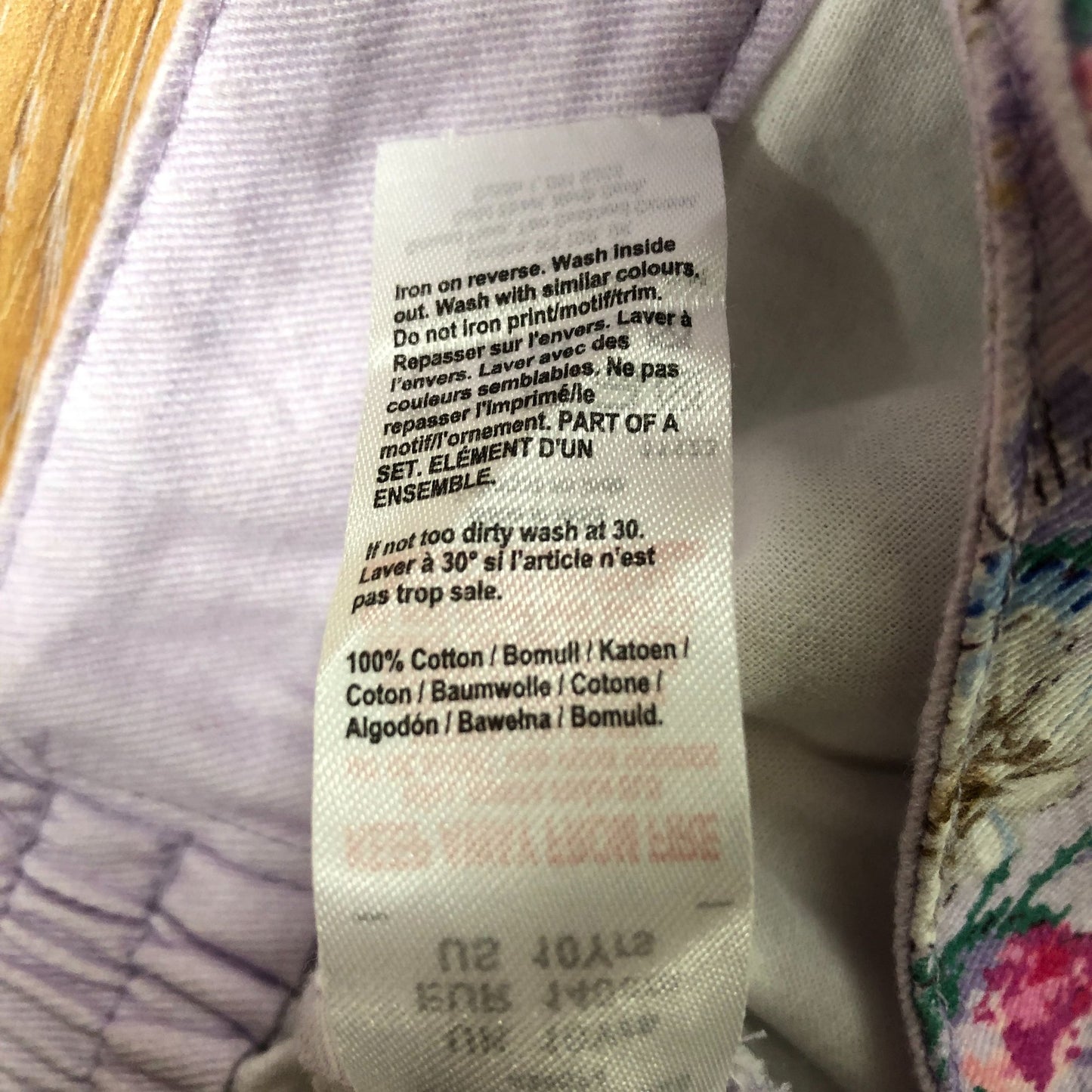 River Island Girl's Floral Lilac Skirt 10 Years