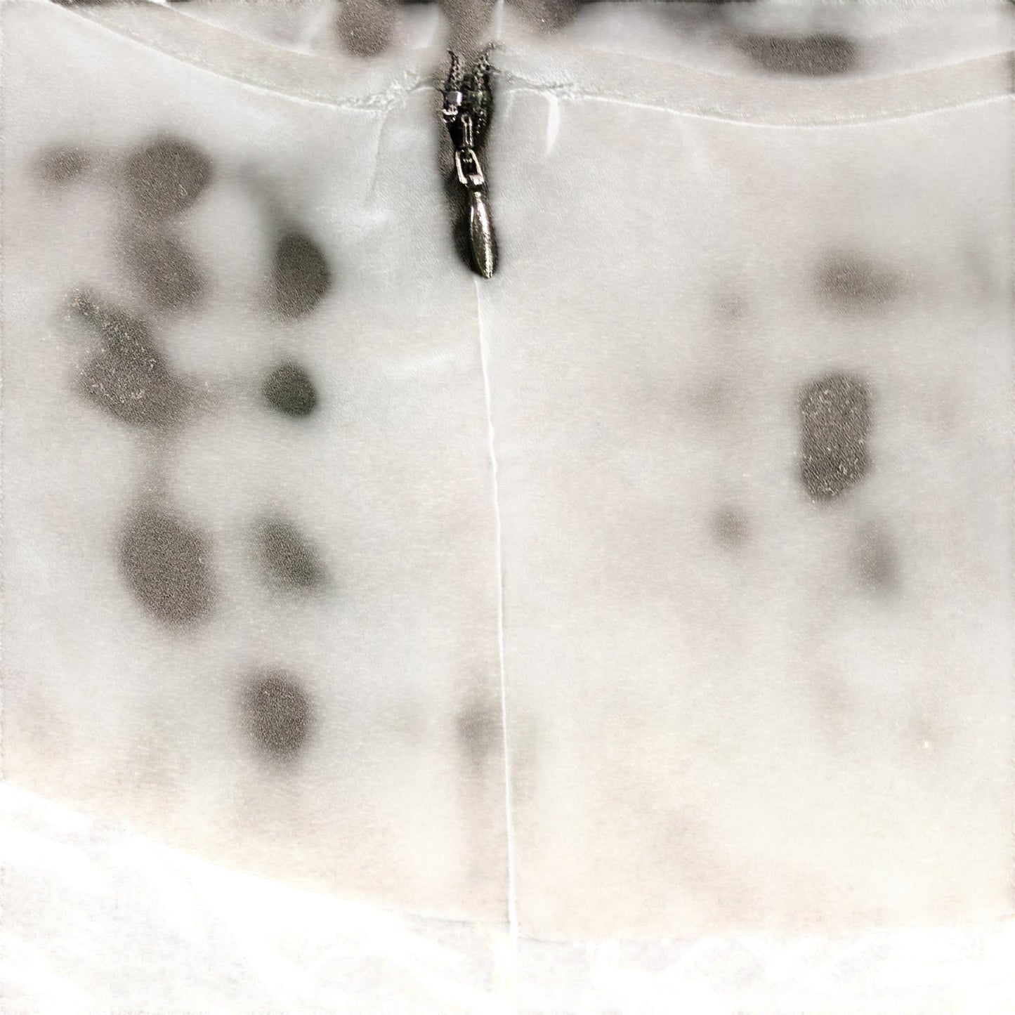 River Island Dark Brown Printed Ruffle Cape Top - Size 16