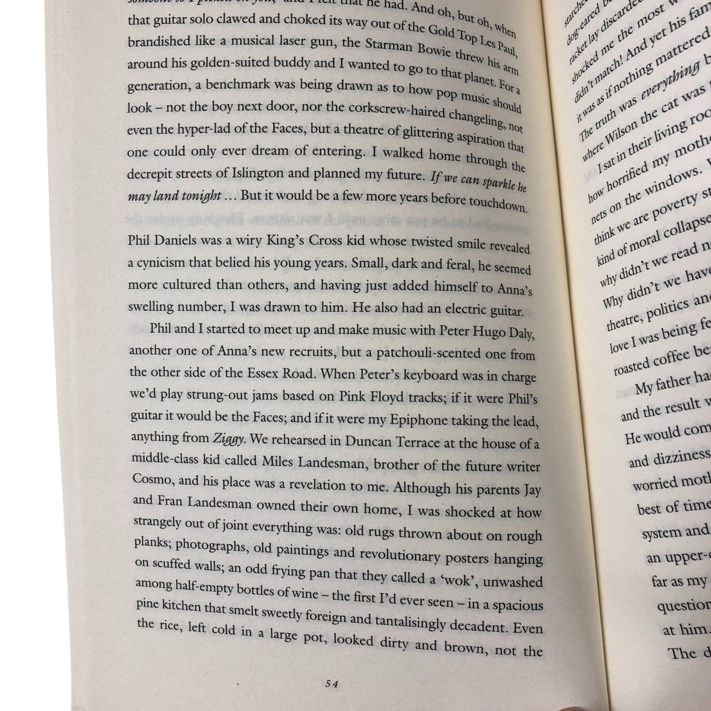 Gary Kemp I Know This Much From Soho To Spandau Book Hardback Used Like New