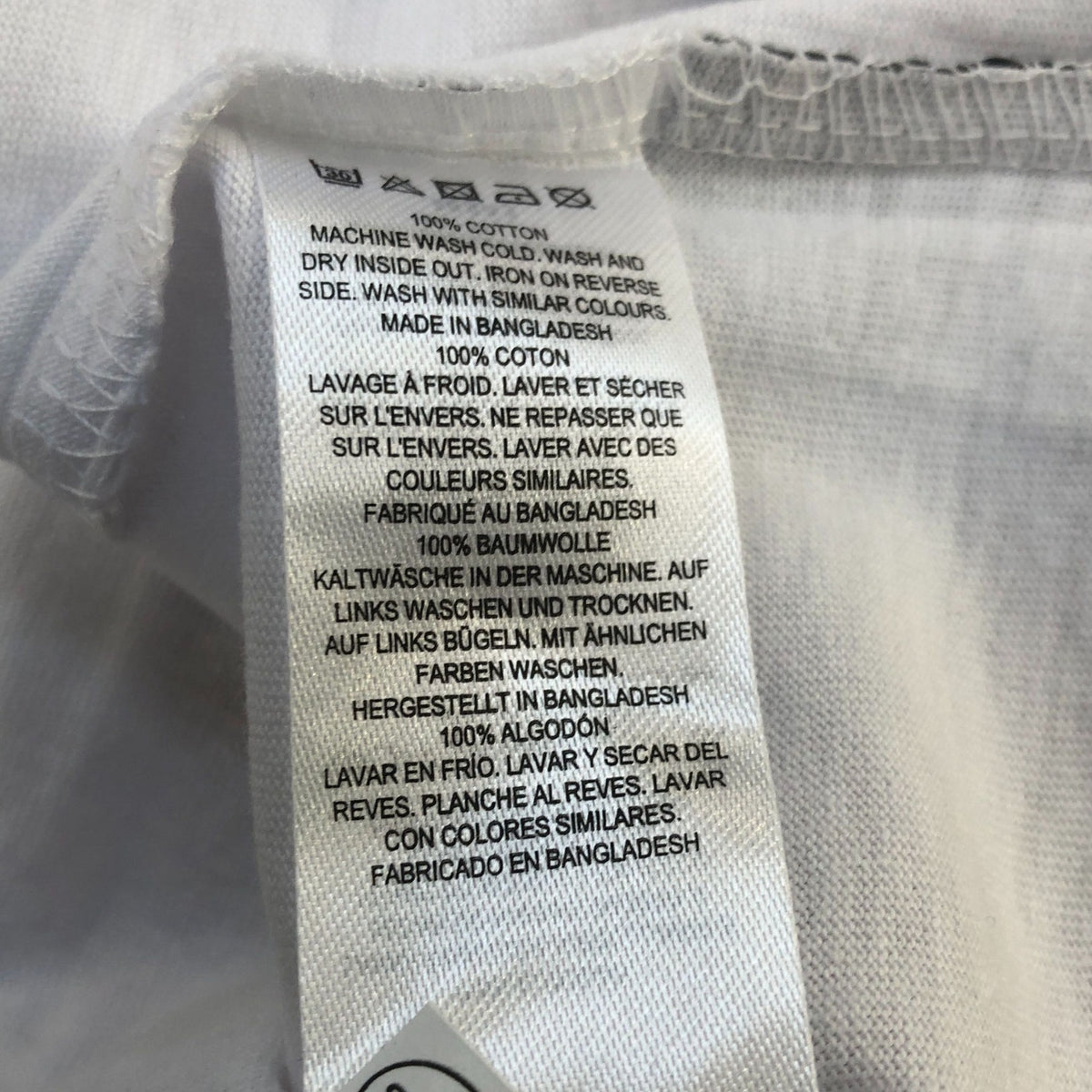 French Connection White T-Shirt Size XL