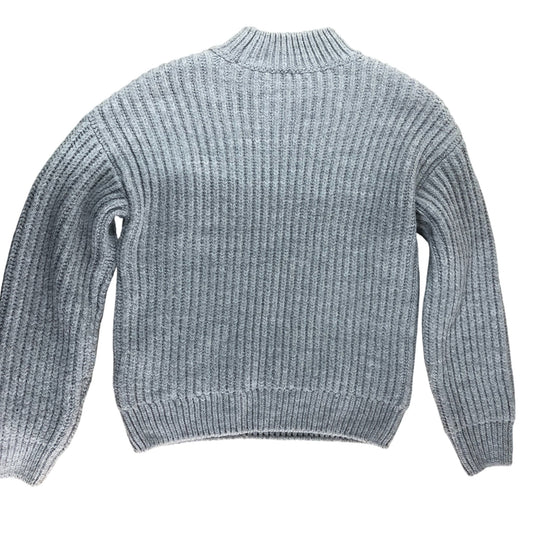 Branded Aspen Grey Knitted Sweater Ribbed Design UK 8