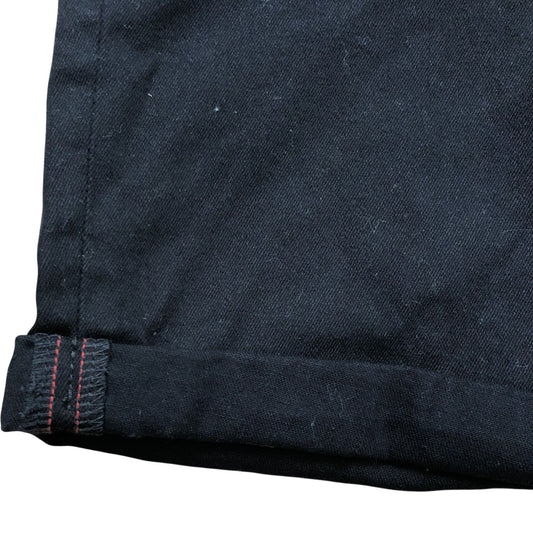 River Island Denim Specialist Skinny Shorts W30 Men's Black Cotton Summer