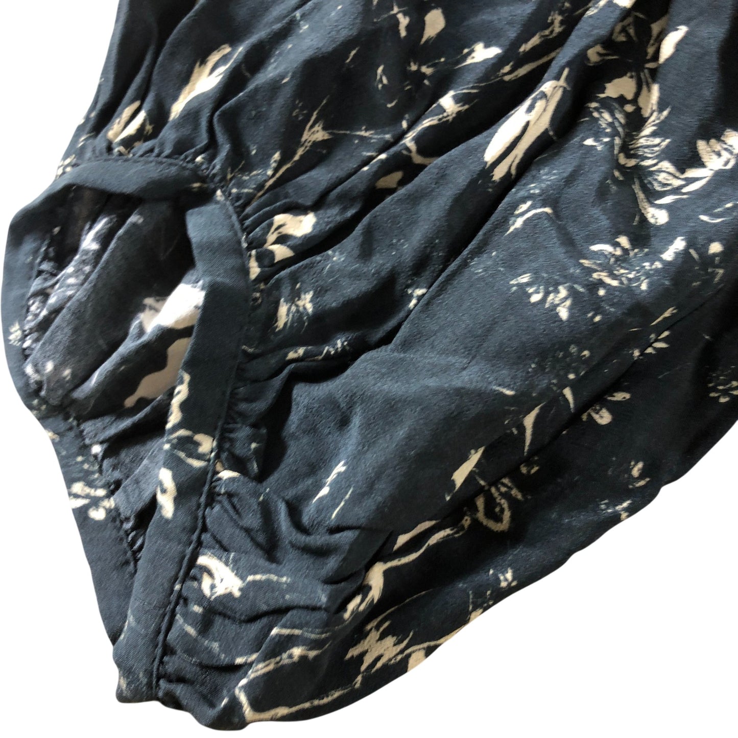 Soeur Black Floral Blouse - Size 8