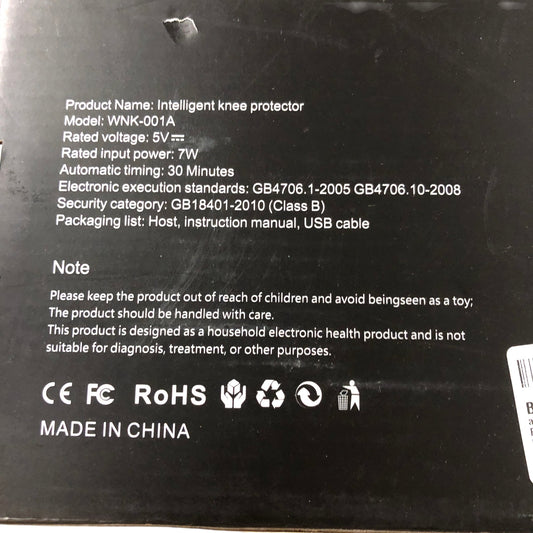 Intelligent WNK-001A Knee Massager 3D Vibration Heating Multi-purpose Relief