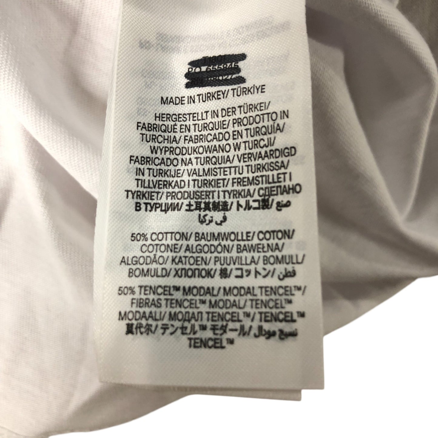 Boden White Puff Sleeve Top Women's Cotton Modal Blend Colourful Detail UK12