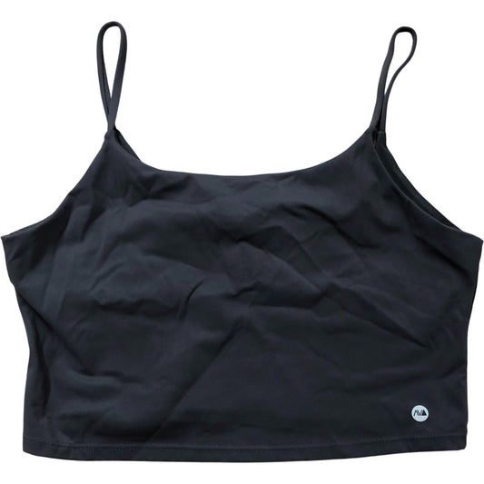RIACTIVE River Island Women's Charcoal Activewear Crop Top Size L