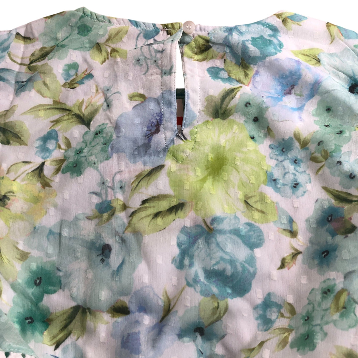 Lipsy London Girls Floral Dress Size 12 Years Multi Layered Green