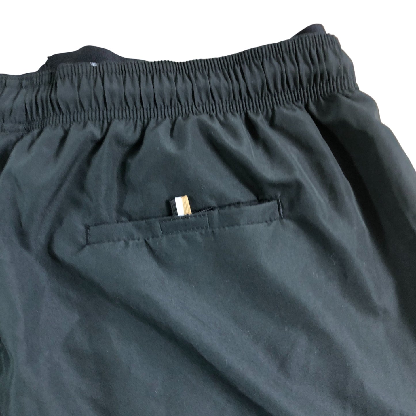 BOSS Men's Black Swim Shorts with Elastic Waist XXL