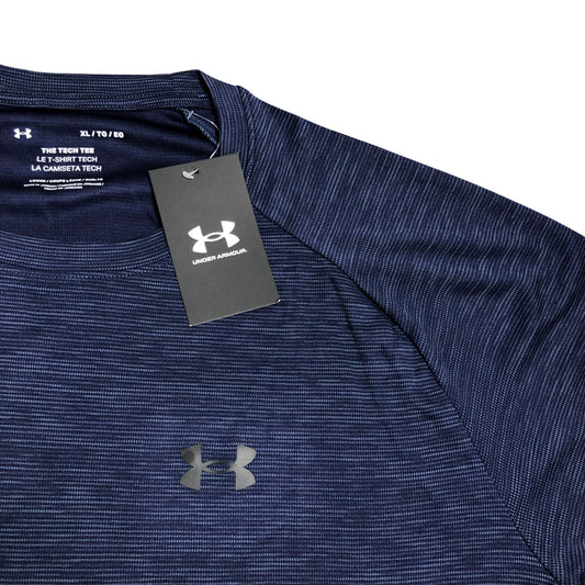 Under Armour Tech Tee XL Men's Blue Short Sleeve Active T-Shirt New