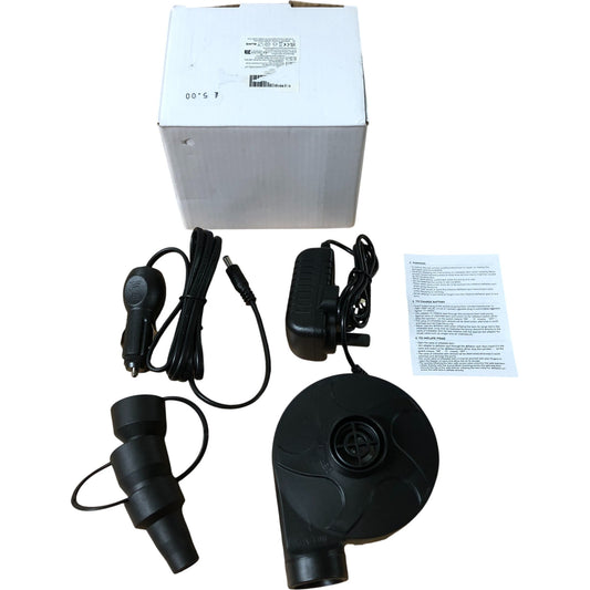 Electric Air Pump ADL801216 50W Power Efficient Inflatable Item Pump