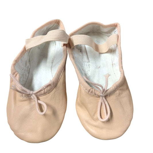 Bloch Leather Ballet Shoes Size UK 10 Children's Dance Footwear Pink Soft Sole