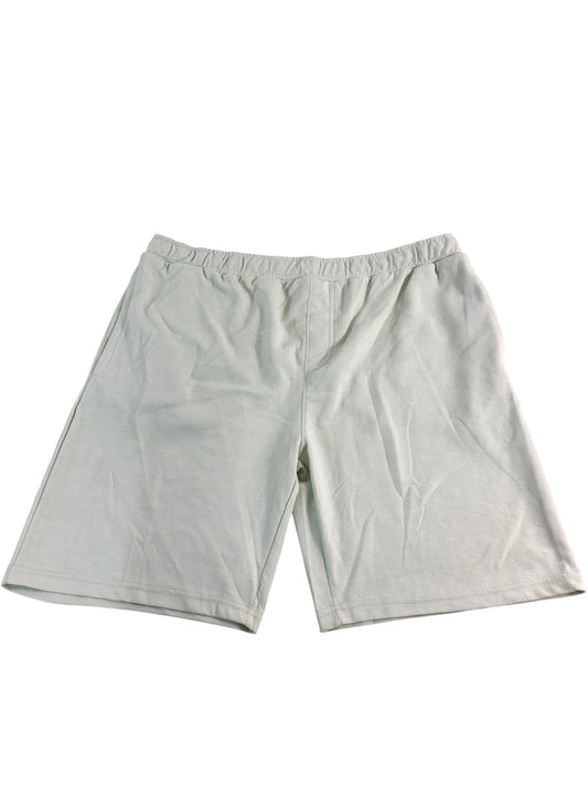 Onfire XXL Men's Casual Shorts Light Green Cotton Blend Elastic Waist