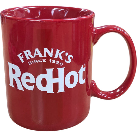 Frank's RedHot Mug I Put That On Everything Red Ceramic Drinkware