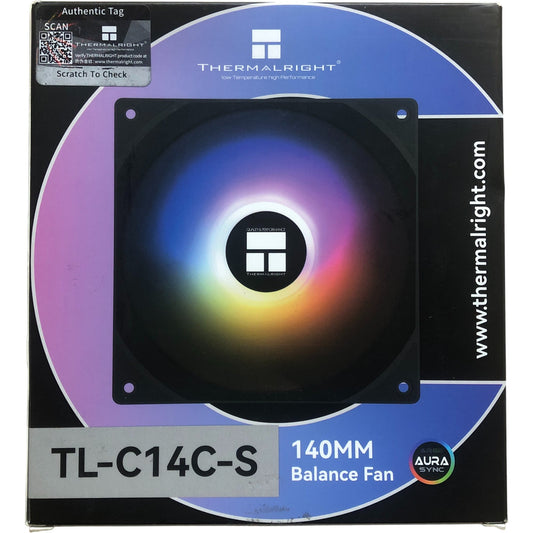 Thermalright TL-C14C-S 140mm RGB Balance Performance Fan Low Noise PWM
