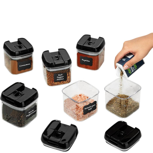 Air Tight Food Storage Containers Set 6 Piece BPA Free Kitchen Organisers