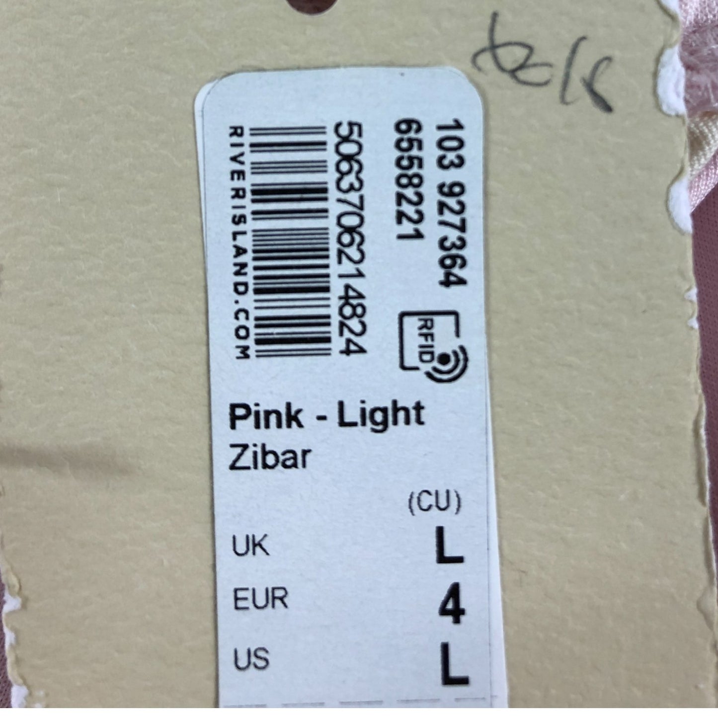 River Island Light Pink Women's Shorts Size L Comfortable Casual Wear