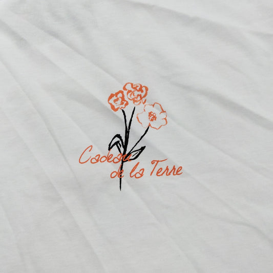 River Island White T-Shirt XL Men's Casual Floral Print Short Sleeve Top