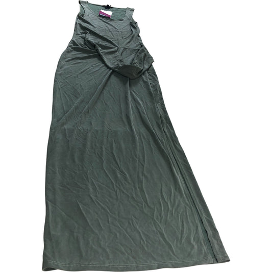 River Island Khaki Sleeveless Maxi Dress - Size 8