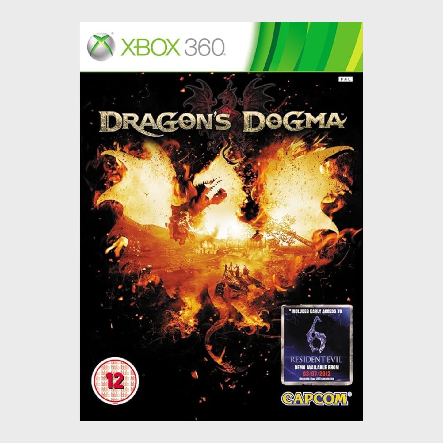Dragon's Dogma XBOX 360 Video Game - Used