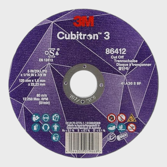 3M Cubitron 3 Cut Off Wheel - 25 Pack (86647)