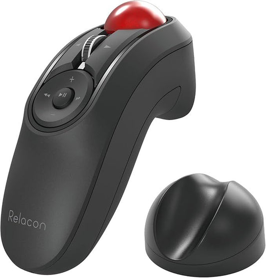 Elecom Relacon Trackball M-RT1BRXBK Wireless Bluetooth Easy Control Mouse