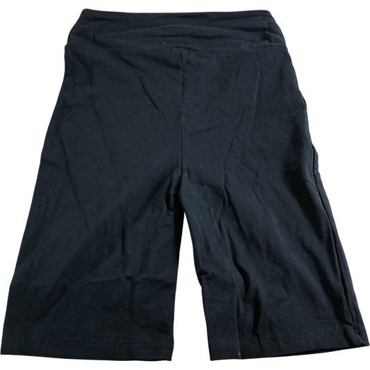 River Island High Waist Black Bicycle Shorts UK6 Women's Stretchy