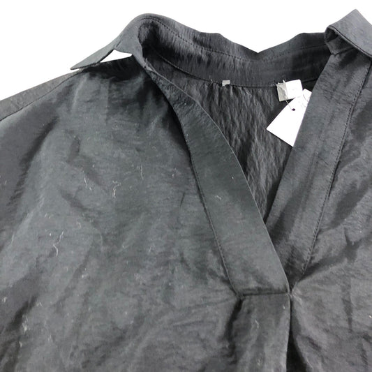 Branded Black Long Sleeve Blouse - Size 8