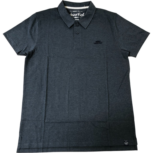 Weird Fish Jetstream Polo M Men's Navy Organic Cotton Poloshirt