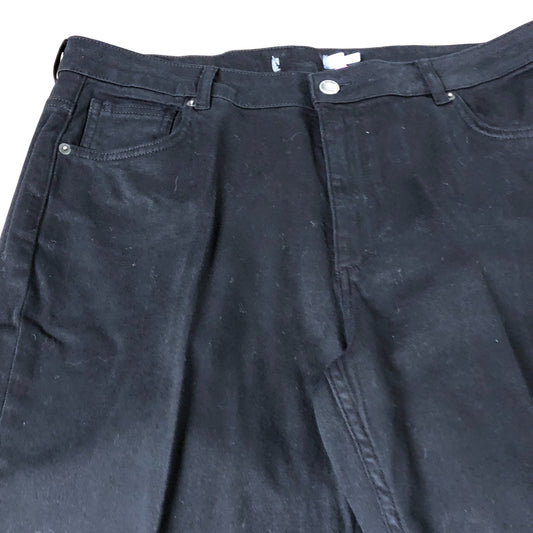 Branded Black Fitted Flare Jeans - Size 16R