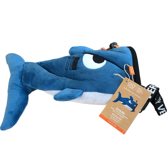 YY Vertical Sam Shark Chalk Bag Blue Fun Climbing Accessory