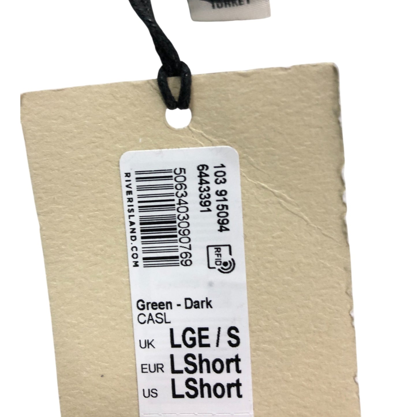 River Island Studios Camo Lounge Trousers LGE Relaxed Fit Men Grey Green