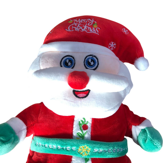 Christmas Santa Plush Toy Soft Stuffed Doll 12"