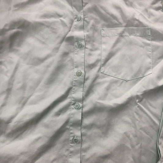 Baukjen Long Sleeve Shirt 100% Tencel Lyocell Size 12 Green Casual Shirt