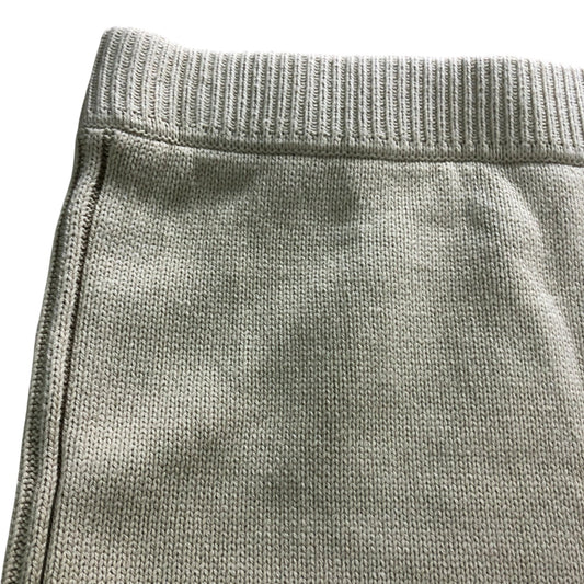 River Island Knitted Beige Skirt UK12 Women's Long Casual Cotton Blend