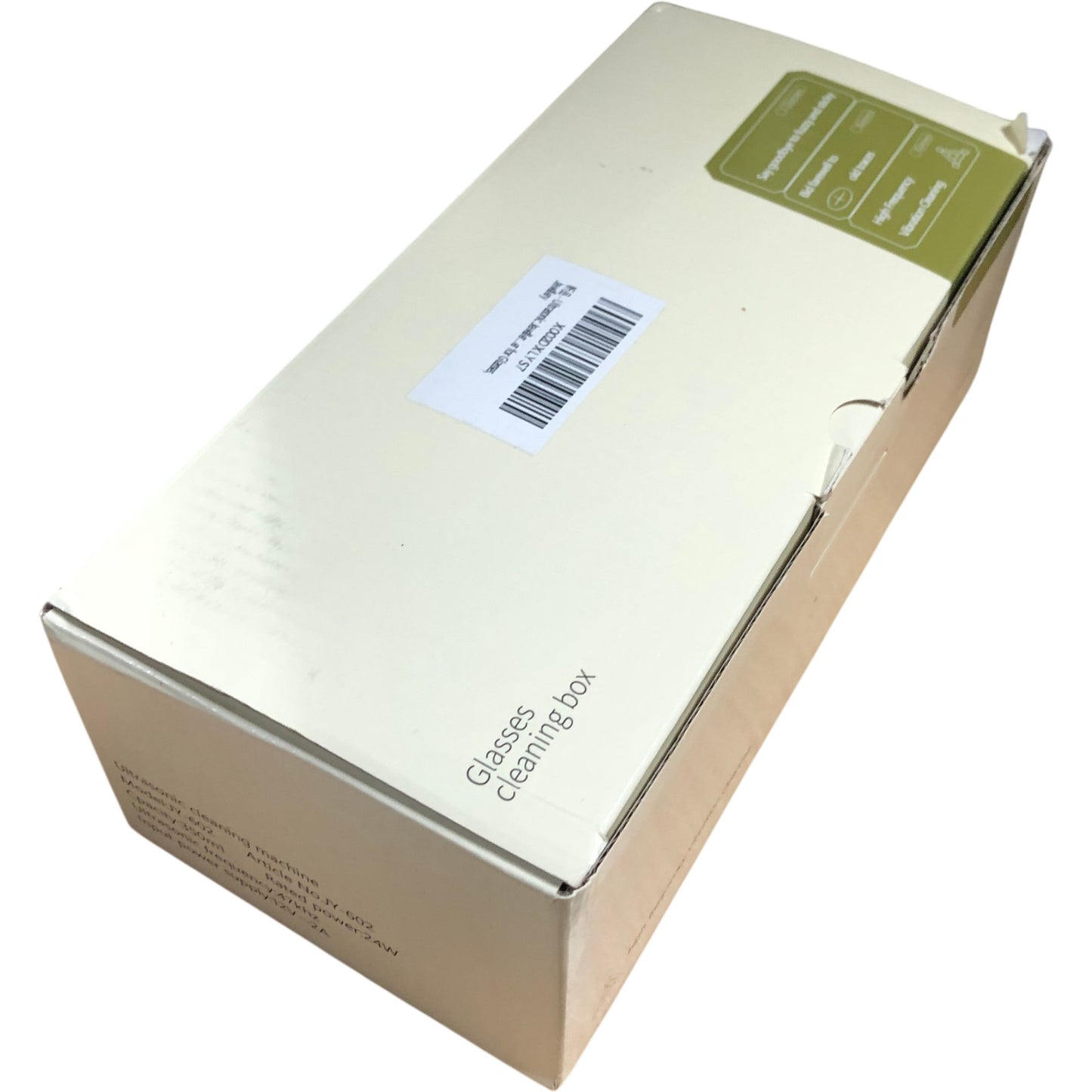 Ultrasonic Cleaner Device Glasses Disinfection Box High Frequency Cleaning