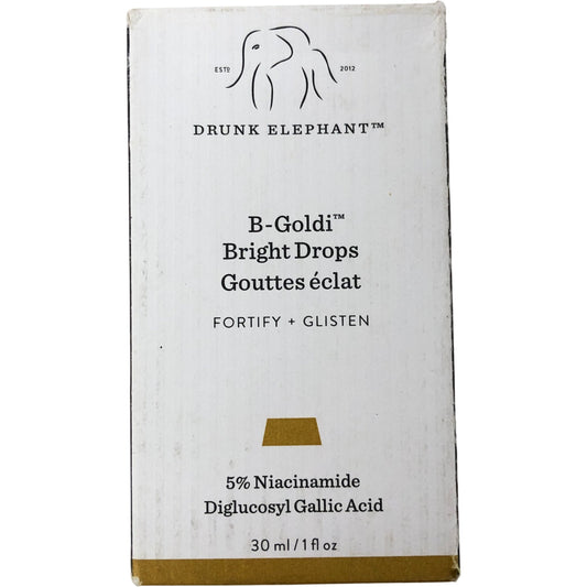 DRUNK ELEPHANT B-Goldi Bright Drops 30ml Skin Care Moisturiser New
