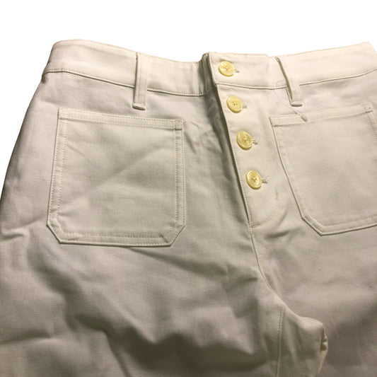 Lauren Ralph Lauren White Flared Trousers - Size 12