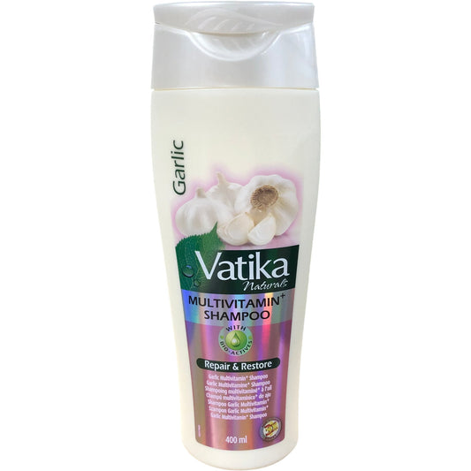 VATIKA Garlic Multivitamin Shampoo 400ml Repair And Restore Hair Care