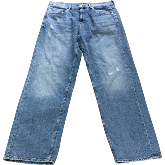 Tommy Jeans Relaxed Straight Jeans W36 L32 Men's Light Blue